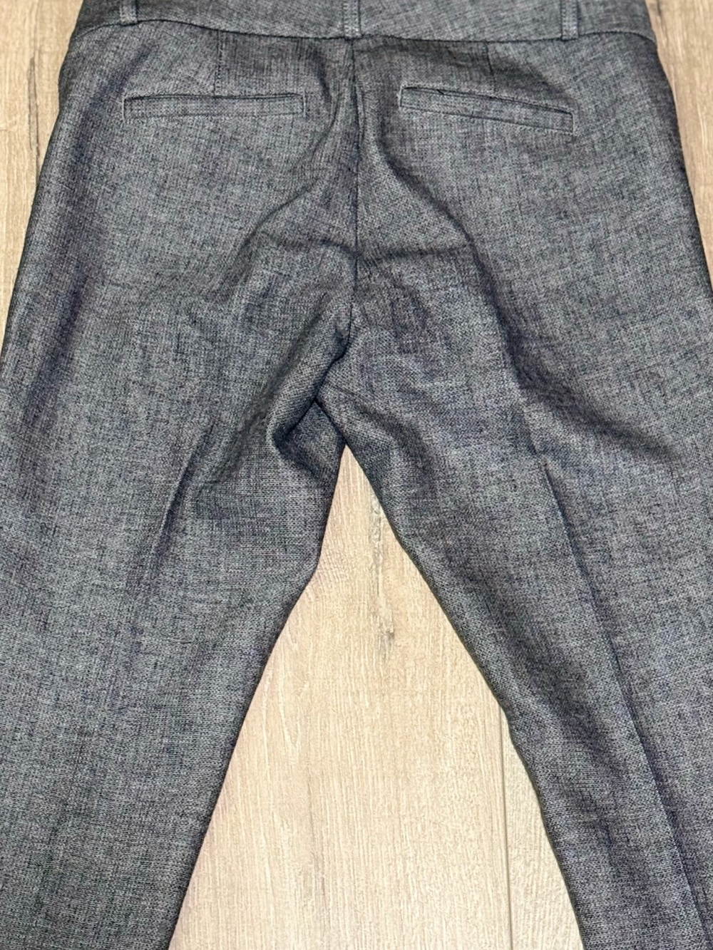 Banana Republic Sloan Gray Slim Ankle Pants Tailored Trousers Size 0 - Picture 9 of 16